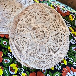 Handmade Crochet Throw Pillow Covers